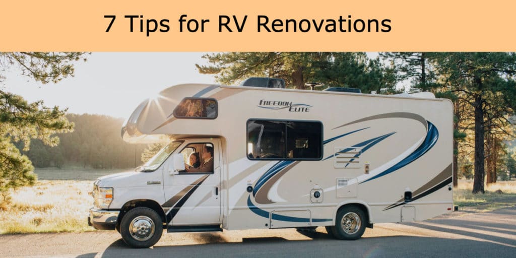 Tips for RV Renovations
